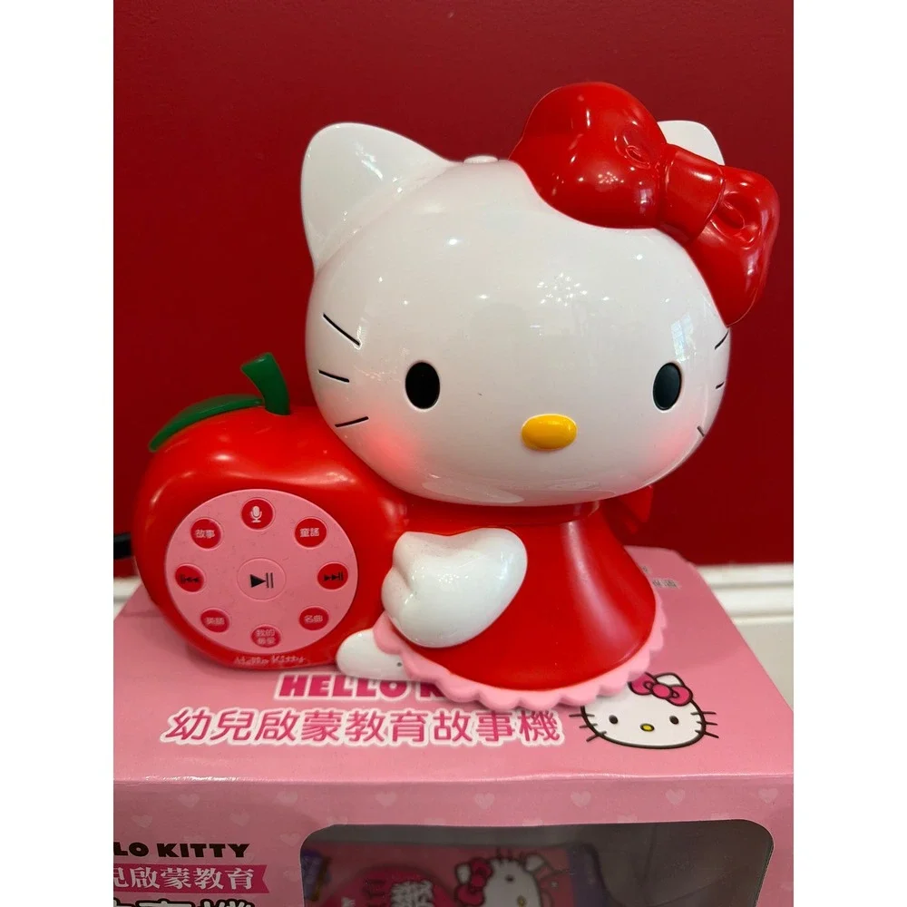 Sanrio Hello Kitty‎ Story Machine Kids Red White Apple Audio Player OS